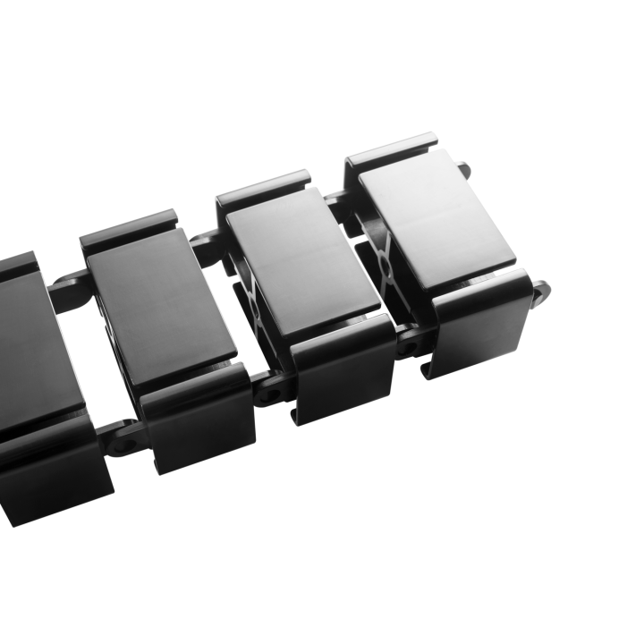 Goulotte verticale passe-câbles articulée |  ERGONOM-ISCH