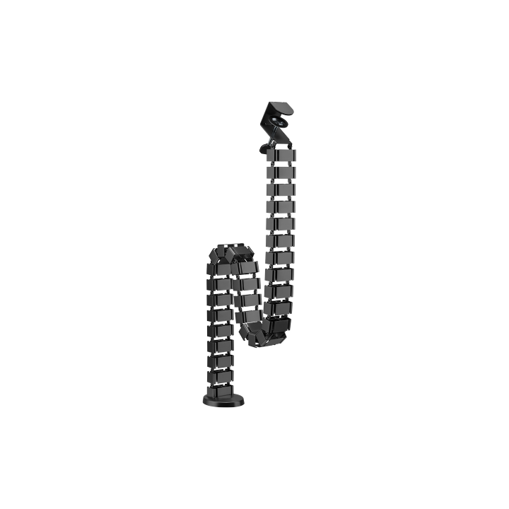 Goulotte verticale passe-câbles articulée |  ERGONOM-ISCH
