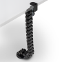 Cable snake for ergonomic desks with clamp